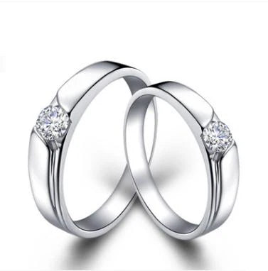 Anillos de Compromiso de Amor sin fin para hombre, joyería de compromiso, color plateado, 23 tipos