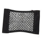 Bolsa de red de almacenamiento de seguridad para el coche, organizador de malla elástica para Interior del maletero, asiento trasero, accesorios para automóviles