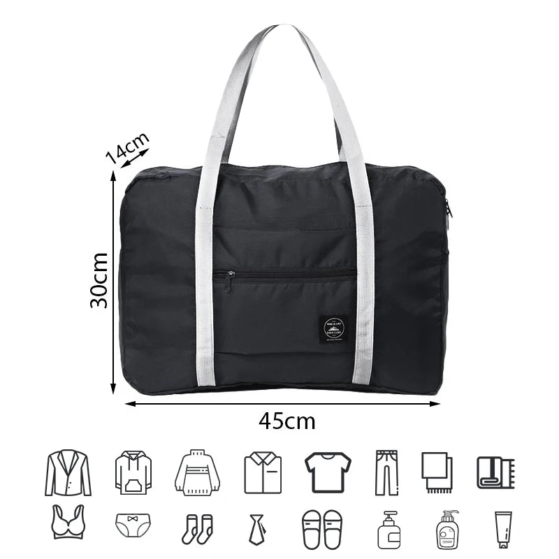 Bolsas organizadoras de almacenamiento de viaje para mujer, Maleta de viaje portátil, bolsas organizadoras para ropa, zapatos, bolsa de maquillaje, organizador de equipaje