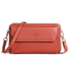 Bolso bandolera pequeño para mujer, monedero y cartera para teléfono móvil