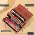 Bolso de hombro para mujer, bandolera funcional con cadena, cartera para teléfono móvil, Mini bolso de gran capacidad