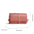 Bolso de hombro para mujer, bandolera funcional con cadena, cartera para teléfono móvil, Mini bolso de gran capacidad