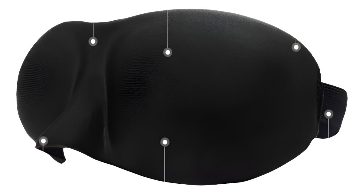 Tapaojos 3d Máscara Ocular Dormir  Copa Acolchado Antifaz