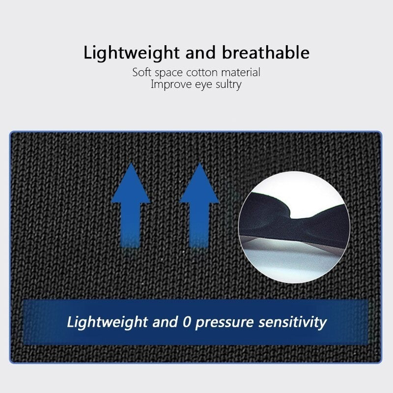 Tapaojos 3d Máscara Ocular Dormir  Copa Acolchado Antifaz