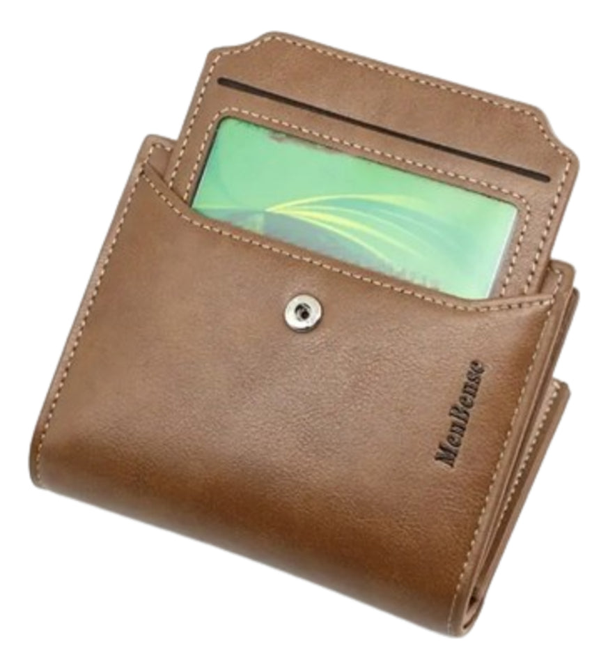 Billetera Vertical Diseño Europeo Para Men