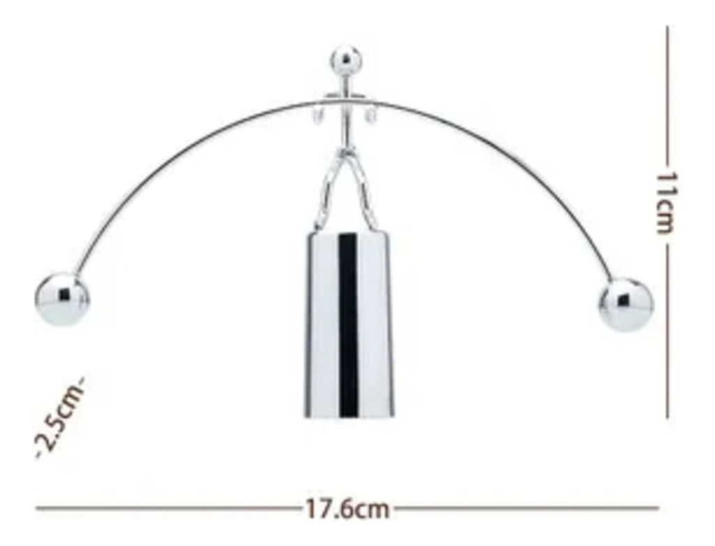 Bola De Péndulo De Newton, Juguete De Metal Decoración Hogar