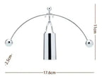 Bola De Péndulo De Newton, Juguete De Metal Decoración Hogar