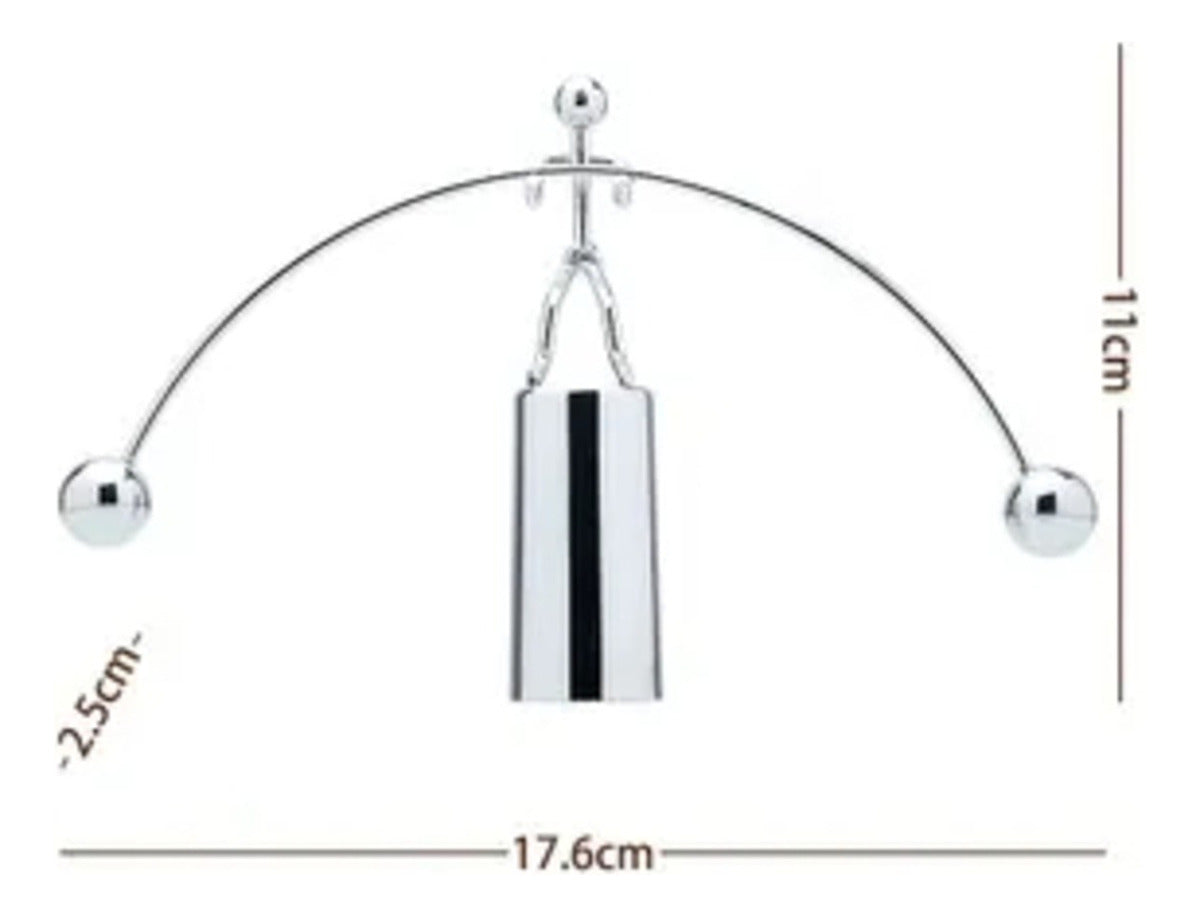 Bola De Péndulo De Newton, Juguete De Metal Decoración Hogar