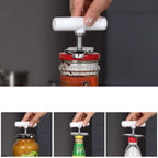 Abrebotellas Rápido Acero Inoxidable Hogar Ajustables Cocina