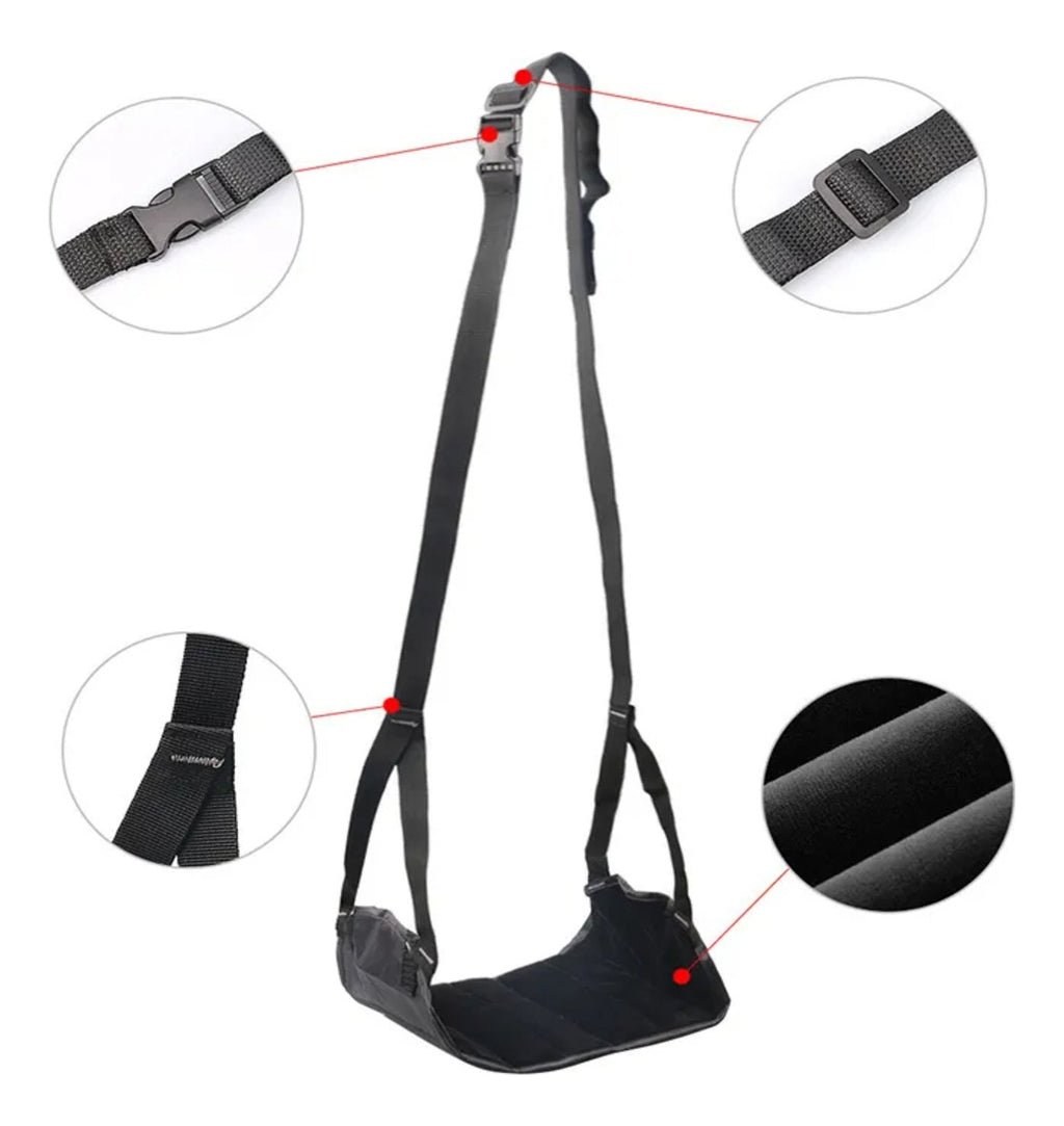 Almohadilla De Pie Asiento Aviación Viaje Reposapiés Hamaca