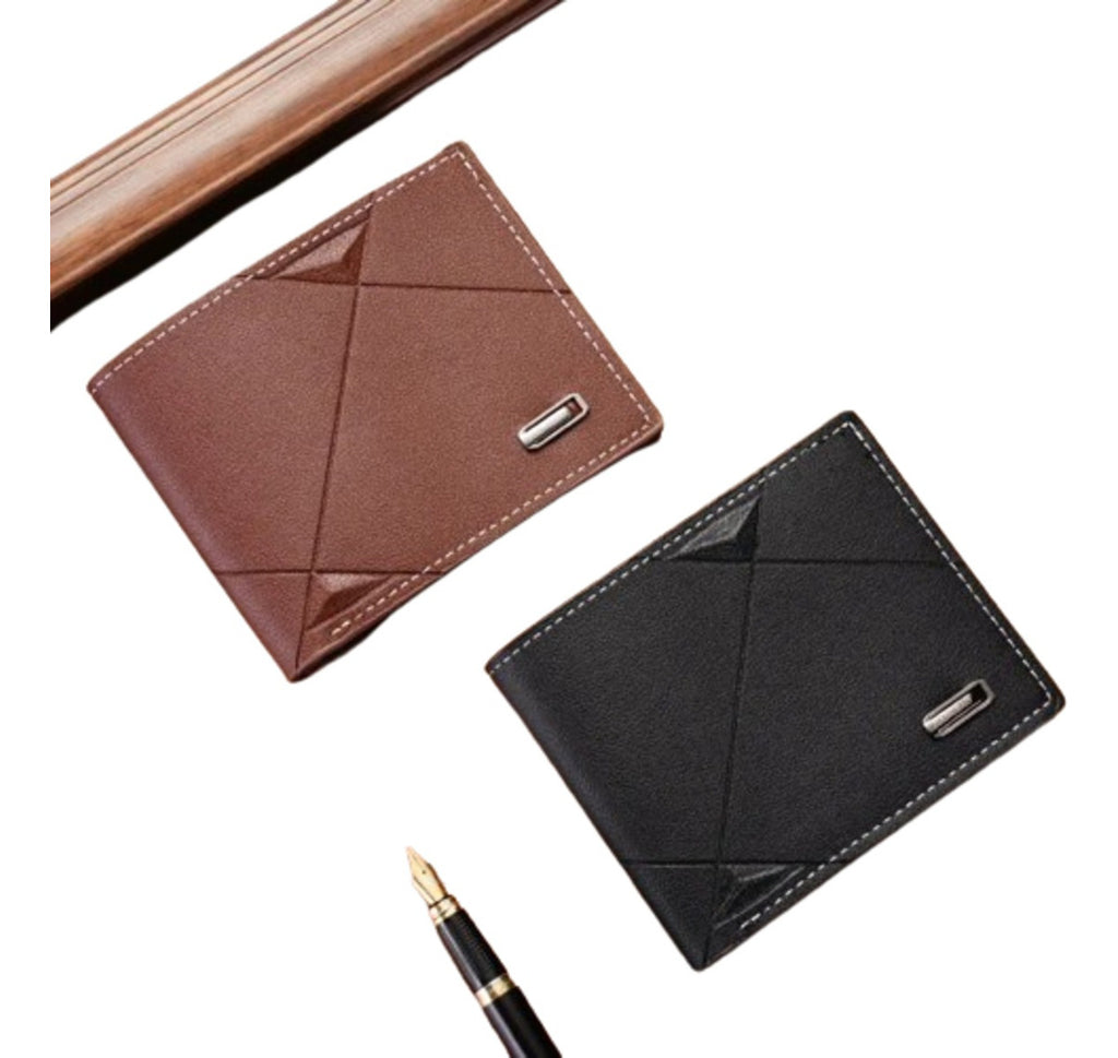 Billetera Cartera Multitarjeta Para Hombre De Moda, Suave