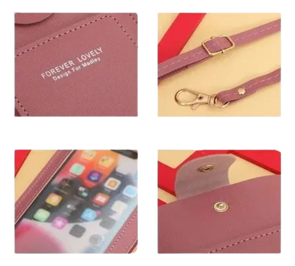 Bolso De Cuero Suave Para Mujer