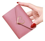 Billetera Cartera Para Mujer De Moda, Plegable