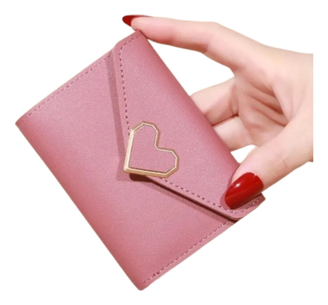 Billetera Cartera Para Mujer De Moda, Plegable