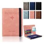 Billetera Funda Pasaporte, Tarjeta Documento Accesorio Viaje