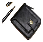 Billetera Pequeña Vintage Unixes, Con Hebilla