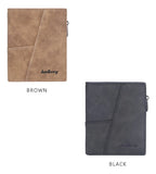 Billeteras Retro Distincion De Cuero Con Cremallera