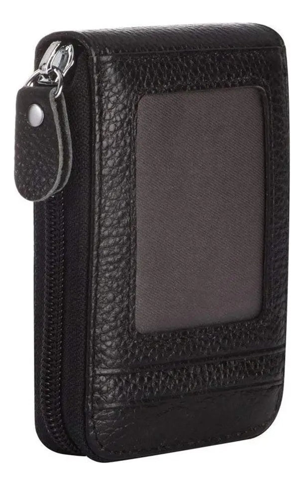 Billetera Tarjetero Con Distincion, Estuche Órgano Cuero