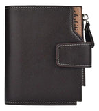 Billetera Cartera Para Hombre, Tarjetero Bolsillo Europeo