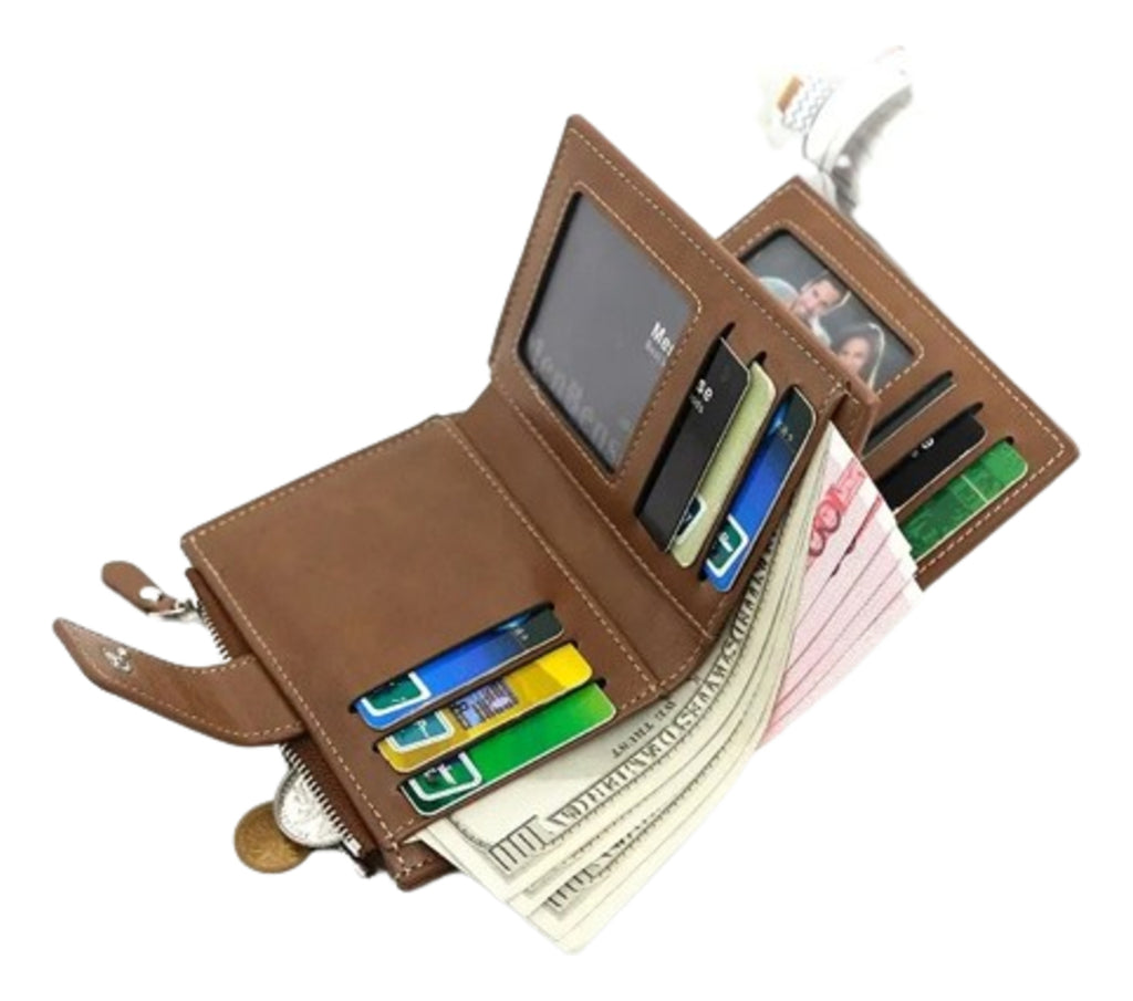 Billetera Vertical Diseño Europeo Para Men