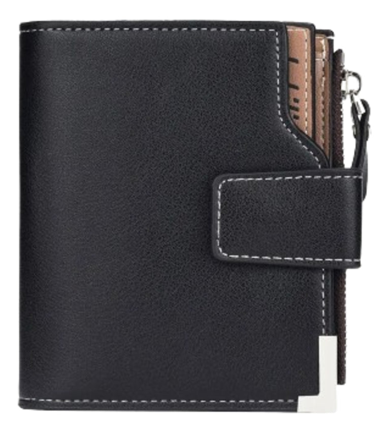 Billetera Cartera Para Hombre, Tarjetero Bolsillo Europeo