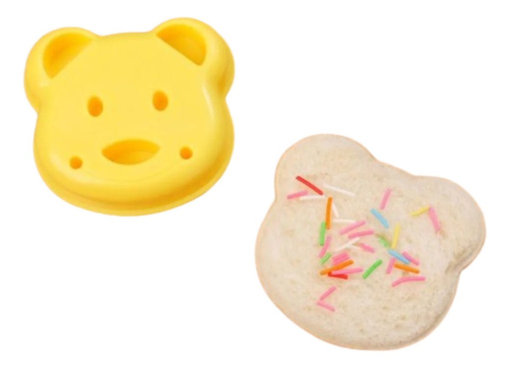 Moldes Sándwich Oso, Carro, Conejo, Cortador Para Pan