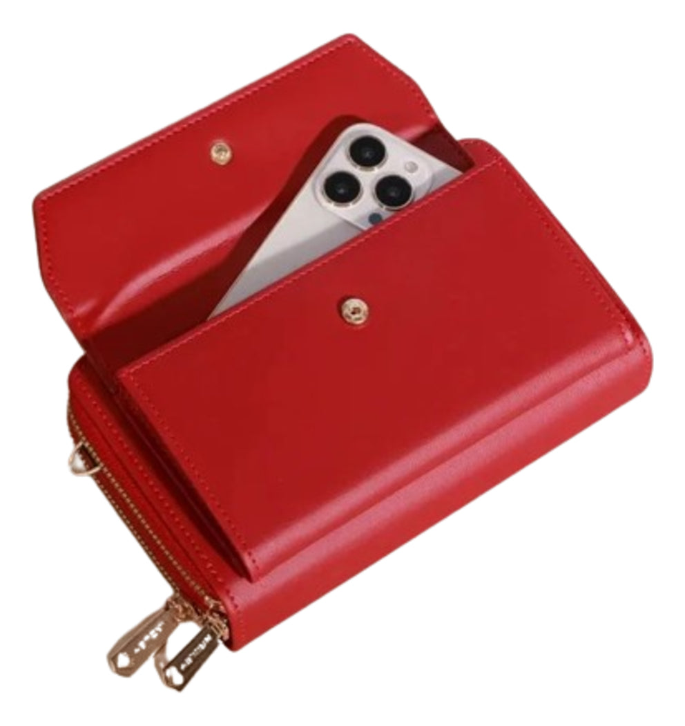 Billetera Bolso Pequeño Para Mujer, Monedero Cartera