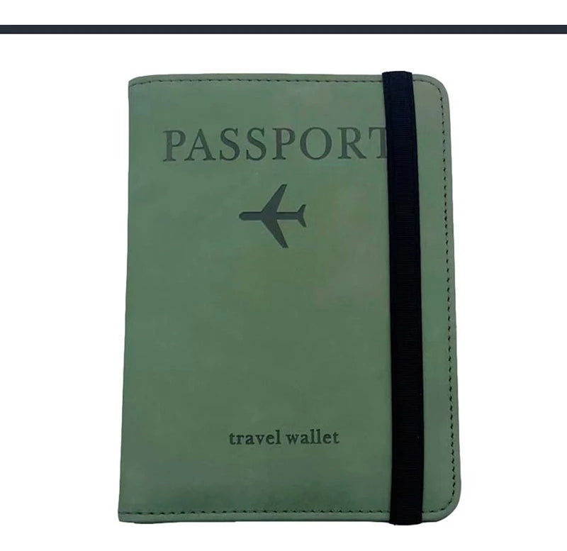 Billetera Funda Pasaporte, Tarjeta Documento Accesorio Viaje