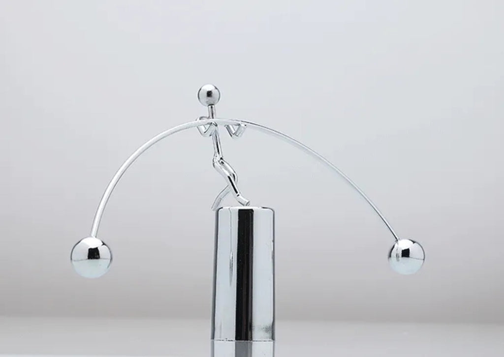 Bola De Péndulo De Newton, Juguete De Metal Decoración Hogar