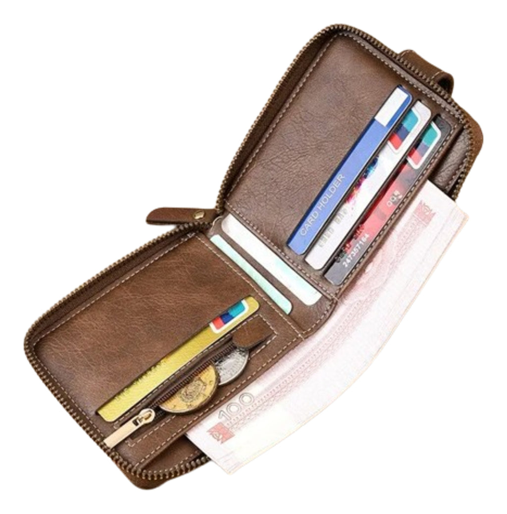 Billetera Pequeña Vintage Unixes, Con Hebilla