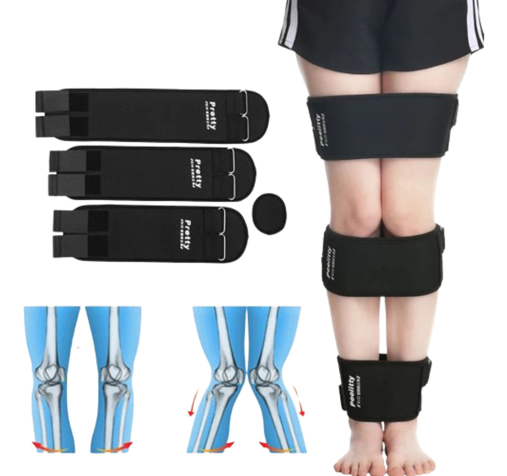 Banda De Corrección Postura Ajustable Para Pierna, Rodilla