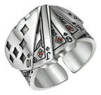 Anillo De Cartas De Juego Con Personalidad Ajustable