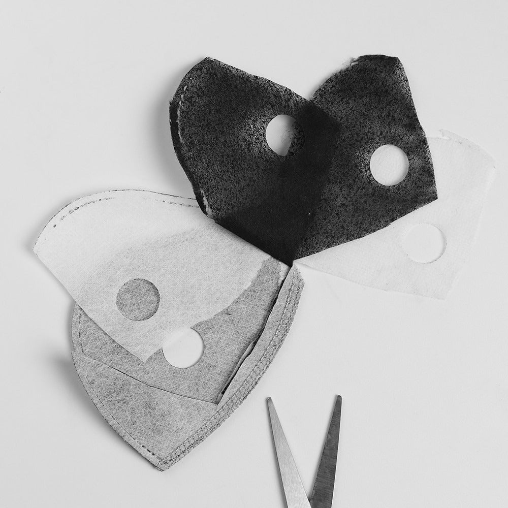 30 Filtros Repuesto De Mascara Antipolucion