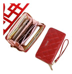 Billetera Cartera Para Mujer, Bolso De Tarjeta Y Americano