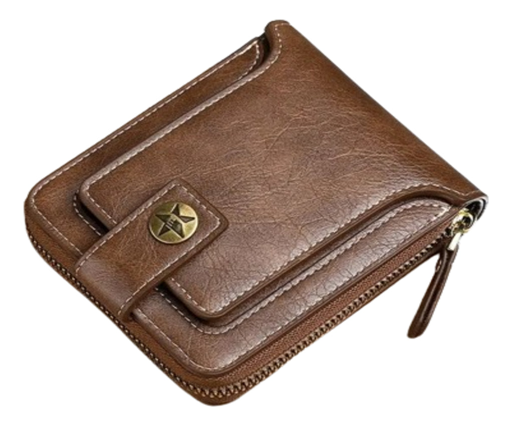 Billetera Pequeña Vintage Unixes, Con Hebilla