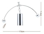 Bola De Péndulo De Newton, Juguete De Metal Decoración Hogar