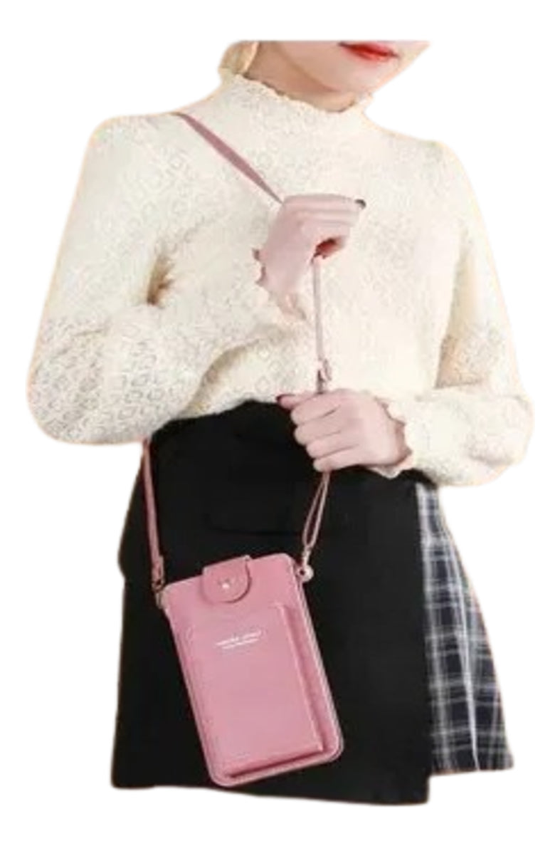 Bolso De Cuero Suave Para Mujer