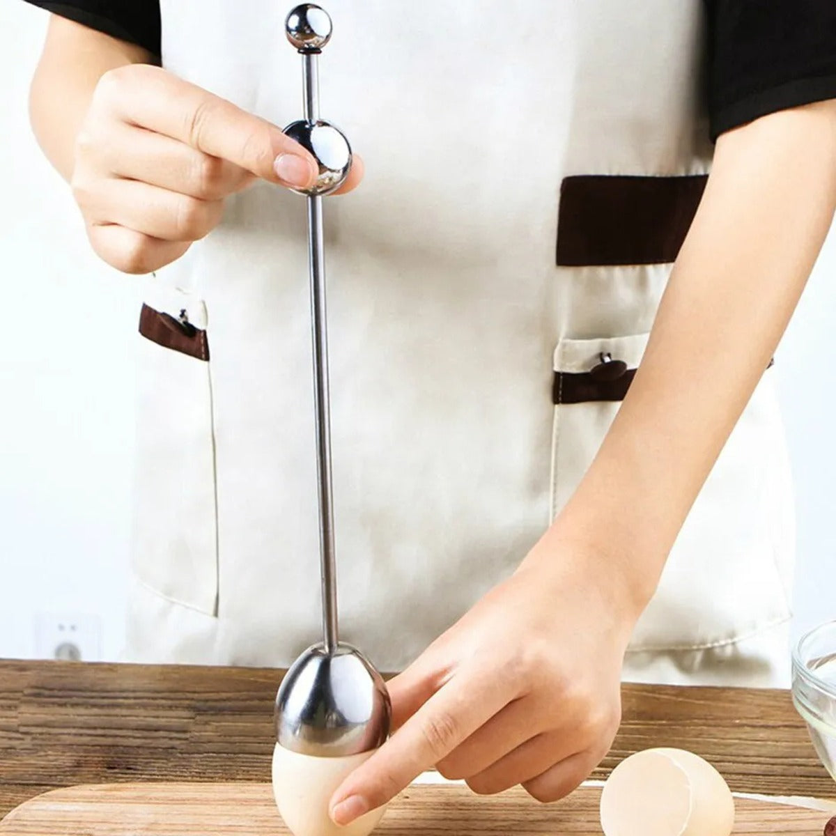 Abrebotellas De Huevos, Bola De Medición Utensilios Cocina