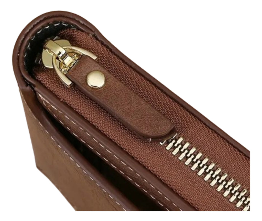 Billetera Pequeña Vintage Unixes, Con Hebilla