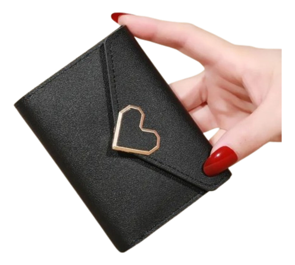 Billetera Cartera Para Mujer De Moda, Plegable