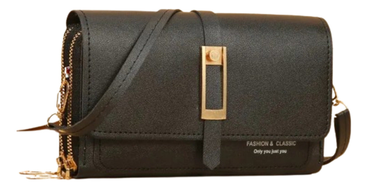 Bolso De Hombro Para Mujer, Con Cadena, Cartera Móvil