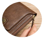 Billetera Pequeña Vintage Unixes, Con Hebilla