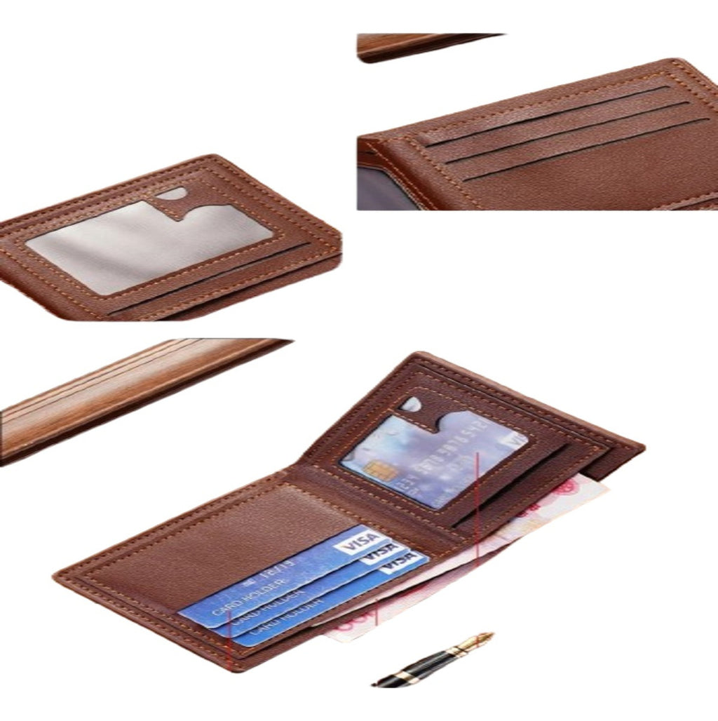 Billetera Cartera Corta Multitarjeta Moda Elegancia