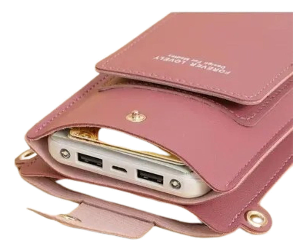 Bolso De Cuero Suave Para Mujer