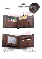 Billetera Cartera Cuero Elegancia, Distinción, Prestigio