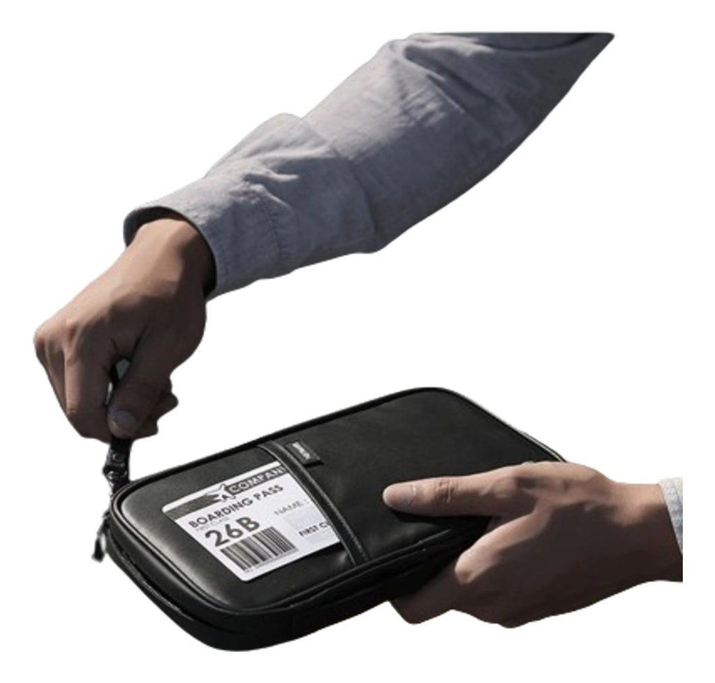 Bolsa Almacenamiento Viaje Pasaporte Estuche Para Documentos