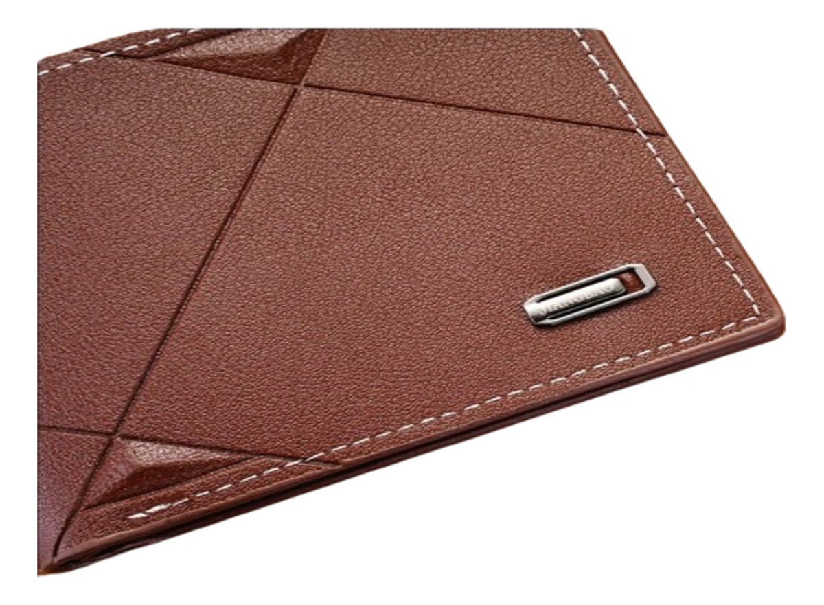 Billetera Cartera Corta Multitarjeta Moda Elegancia