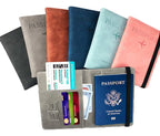 Billetera Funda Pasaporte, Tarjeta Documento Accesorio Viaje