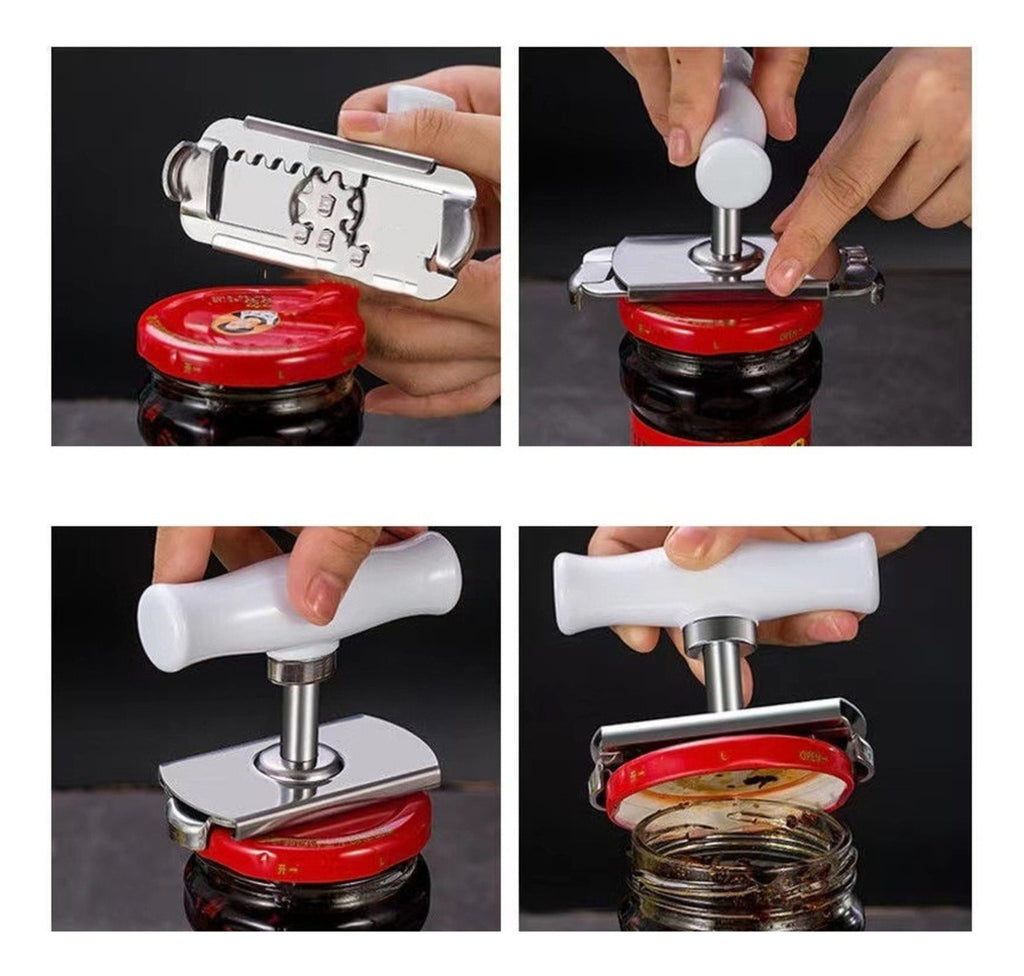 Abrebotellas Rápido Acero Inoxidable Hogar Ajustables Cocina