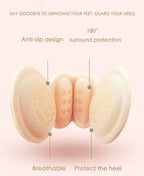 Almohadillas Talón Tacón Zapato Mujer Hombre Algodón Unisex